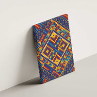 Kolose-Tuvalu Crochet Canvas Wall Art with Polynesian and Pacific Tattoos LT03 - Polynesian Pride
