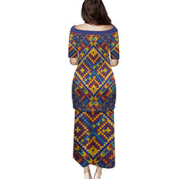 Kolose-Tuvalu Crochet Family Matching Puletasi and Hawaiian Shirt with Polynesian and Pacific Tattoos LT03 - Polynesian Pride