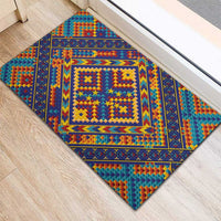 Kolose-Tuvalu Crochet Rubber Doormat with Polynesian and Pacific Tattoos LT03 - Polynesian Pride