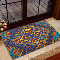 Kolose-Tuvalu Crochet Rubber Doormat with Polynesian and Pacific Tattoos LT03 - Polynesian Pride
