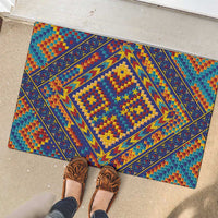 Kolose-Tuvalu Crochet Rubber Doormat with Polynesian and Pacific Tattoos LT03 - Polynesian Pride