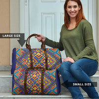 Kolose-Tuvalu Crochet Travel Bag with Polynesian and Pacific Tattoos - Polynesian Pride