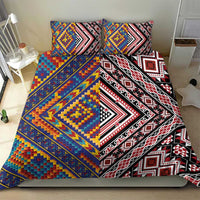 Tuvaluan and New Zealand Culture Bedding Set The Art of Kolose and Taniko LT03 - Polynesian Pride