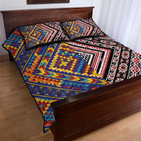 Tuvaluan and New Zealand Culture Quilt Bed Set The Art of Kolose and Taniko LT03 - Polynesian Pride
