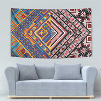 Tuvaluan and New Zealand Culture Tapestry The Art of Kolose and Taniko LT03 - Polynesian Pride