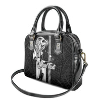 Custom Hawaii Island Shoulder Handbag Hawaiian King and Kakau Symbols Abstract Shoulder Tattoo LT03 - Polynesian Pride