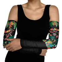 Hawaiian Alohawaii Arm Sleeves Tribal Sea Animals Tattoo and Tropical Plants LT03 - Polynesian Pride