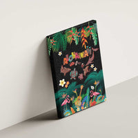 Hawaiian Alohawaii Canvas Wall Art Tribal Sea Animals Tattoo and Tropical Plants LT03 - Polynesian Pride