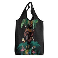 Hawaiian Alohawaii Grocery Bag Tribal Sea Animals Tattoo and Tropical Plants LT03 - Polynesian Pride