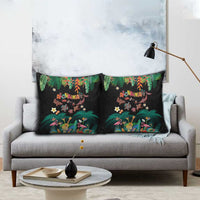 Hawaiian Alohawaii Pillow Cover Tribal Sea Animals Tattoo and Tropical Plants LT03 - Polynesian Pride