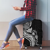 Hawaiian Kakau Tribal Sea Animals Tattoos Luggage Cover Black Color LT03 - Polynesian Pride