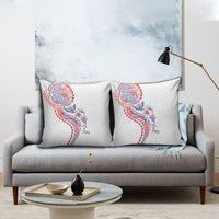 Hawaiian Kakau Tribal Sea Animals Tattoos Pillow Cover Hawaii Flag Color Inspired LT03 - Polynesian Pride