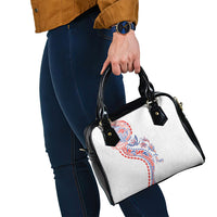 Hawaiian Kakau Tribal Sea Animals Tattoos Shoulder Handbag Hawaii Flag Color Inspired LT03 - Polynesian Pride