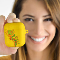 Hawaiian Kakau Tribal Sea Animals Tattoos AirPods Case Kanaka Maoli Flag Color Inspired LT03 - Polynesian Pride