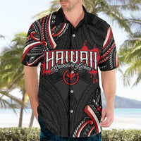 Traditional Art Hawaiian Kakau Tattoos Hawaiian Shirt Red Color - Polynesian Pride