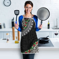 Fiji Hibiscus Apron Tapa Masi Motifs with Tropical Plants LT03 - Polynesian Pride