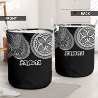 Samoa Traditional Tattoo Laundry Basket Tribal Tatau Pattern LT03 - Polynesian Pride