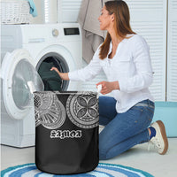 Samoa Traditional Tattoo Laundry Basket Tribal Tatau Pattern LT03 - Polynesian Pride