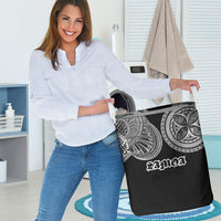 Samoa Traditional Tattoo Laundry Basket Tribal Tatau Pattern LT03 - Polynesian Pride