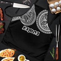 Samoa Traditional Tattoo Apron Tribal Tatau Pattern LT03 Black - Polynesian Pride