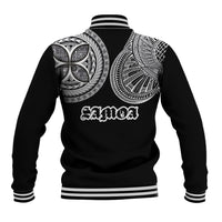 Samoa Traditional Tattoo Baseball Jacket Tribal Tatau Pattern LT03 - Polynesian Pride