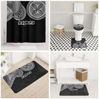 Samoa Traditional Tattoo Bathroom Set Tribal Tatau Pattern LT03 - Polynesian Pride