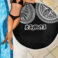 Samoa Traditional Tattoo Beach Blanket Tribal Tatau Pattern LT03 - Polynesian Pride