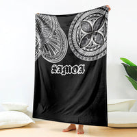 Samoa Traditional Tattoo Blanket Tribal Tatau Pattern LT03 - Polynesian Pride