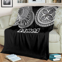 Samoa Traditional Tattoo Blanket Tribal Tatau Pattern LT03 - Polynesian Pride