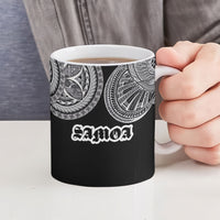 Samoa Traditional Tattoo Ceramic Mug Tribal Tatau Pattern LT03 - Polynesian Pride