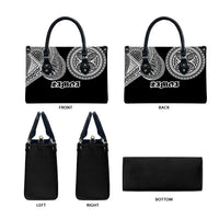 Samoa Traditional Tattoo Leather Bag Tribal Tatau Pattern LT03 - Polynesian Pride