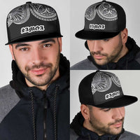 Samoa Traditional Tattoo Mesh Trucker Cap Tribal Tatau Pattern LT03 - Polynesian Pride