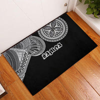 Samoa Traditional Tattoo Rubber Doormat Tribal Tatau Pattern LT03 - Polynesian Pride