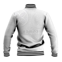 Samoa Lotu Tamaiti Baseball Jacket Tribal Tatau with Siapo Pattern LT03 - Polynesian Pride