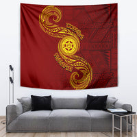 Tonga Ha'apai High School Tapestry Ngatu and Maori Ethnic Tribal Pattern LT03 - Polynesian Pride
