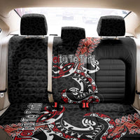 Aotearoa Toitu Te Tiriti Back Car Seat Cover Maori Taniwha Haka - Honour the Treaty LT03 - Polynesian Pride