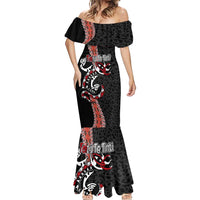 Aotearoa Toitu Te Tiriti Mermaid Dress Maori Taniwha Haka - Honour the Treaty LT03 - Polynesian Pride