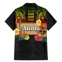 Hawaiian Elements and Polynesian Tattoo Family Matching Mermaid Dress and Hawaiian Shirt LT03 - Polynesian Pride