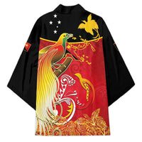 Papua New Guinea Independence Day Kimono Happy Anniversary 50th Bird-of-paradise Melanesian Tattoos LT03 - Polynesian Pride