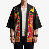 Papua New Guinea Independence Day Kimono Happy Anniversary 50th Bird-of-paradise Melanesian Tattoos LT03 - Polynesian Pride