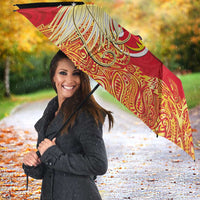 Papua New Guinea Independence Day Umbrella Happy Anniversary 50th Bird-of-paradise Melanesian Tattoos LT03 - Polynesian Pride