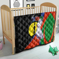 New Caledonia Quilt Kagu Bird and The Seal with Melanesian Culture LT03 - Polynesian Pride