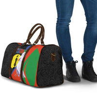 New Caledonia Travel Bag Kagu Bird and The Seal with Melanesian Culture LT03 - Polynesian Pride