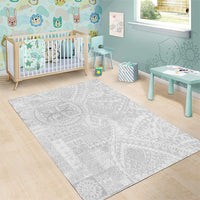 Samoan Culture-Lotu Tamaiti Area Rug Siapo and Polynesian Art Tattoos LT03 - Polynesian Pride