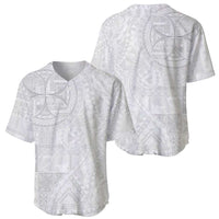 Samoan Culture-Lotu Tamaiti Baseball Jersey Siapo and Polynesian Art Tattoos LT03 - Polynesian Pride