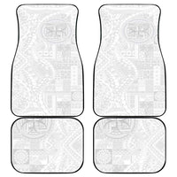 Samoan Culture-Lotu Tamaiti Car Mats Siapo and Polynesian Art Tattoos LT03 - Polynesian Pride