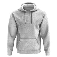 Samoan Culture-Lotu Tamaiti Hoodie Siapo and Polynesian Art Tattoos LT03 Pullover Hoodie White - Polynesian Pride