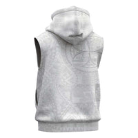 Samoan Culture-Lotu Tamaiti Sleeveless Hoodie Siapo and Polynesian Art Tattoos LT03 - Polynesian Pride