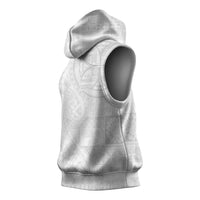 Samoan Culture-Lotu Tamaiti Sleeveless Hoodie Siapo and Polynesian Art Tattoos LT03 - Polynesian Pride