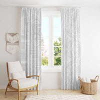 Samoan Culture-Lotu Tamaiti Window Curtain Siapo and Polynesian Art Tattoos LT03 - Polynesian Pride